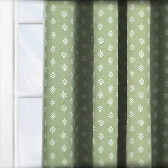 Little Bud Fennel curtain