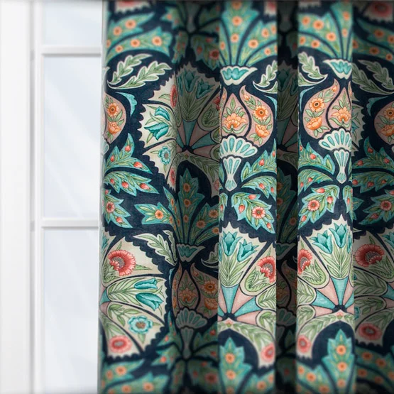 Murano Dark Navy curtain