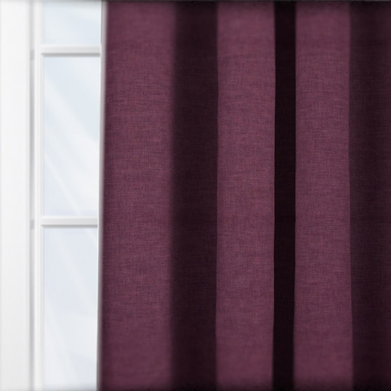 iLiv Namaste Plum curtain