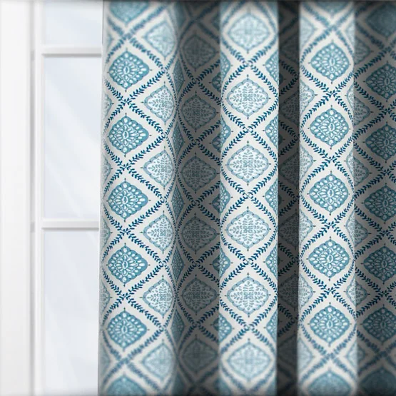 Napoli Denim curtain