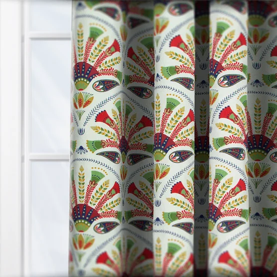 Octavia Olive curtain