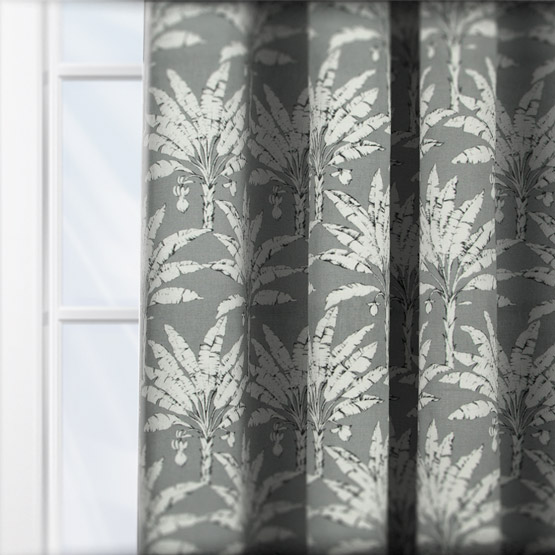 iLiv Palm House Pewter curtain