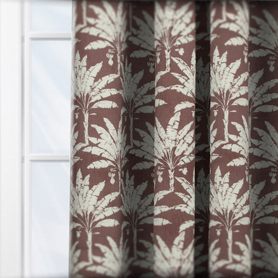 iLiv Palm House Woodrose curtain