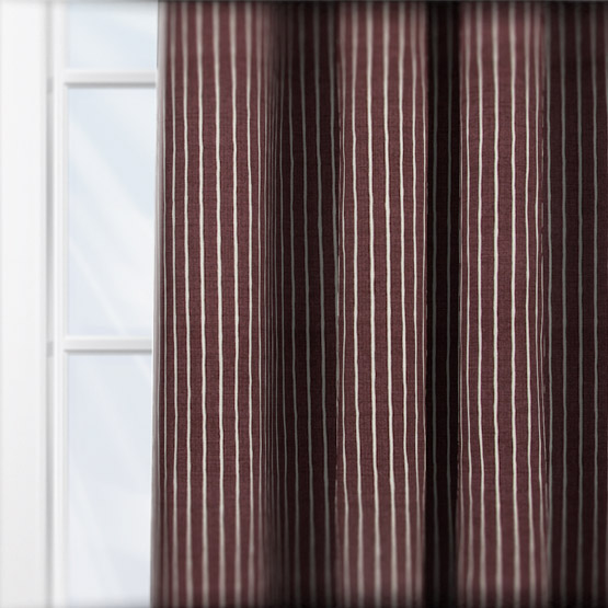 iLiv Pencil Stripe Massai curtain