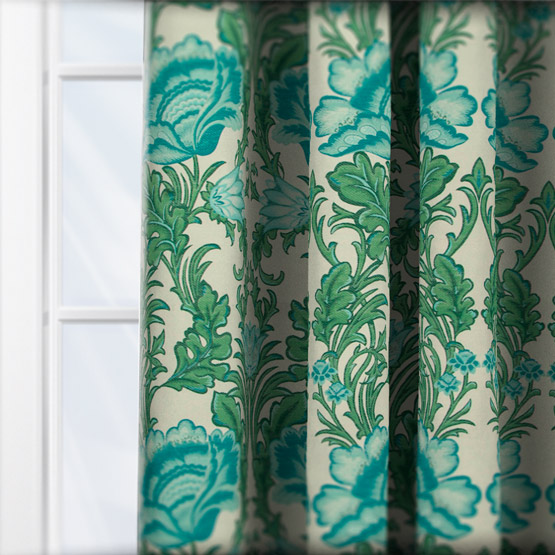 iLiv Pimpernel Turquoise curtain