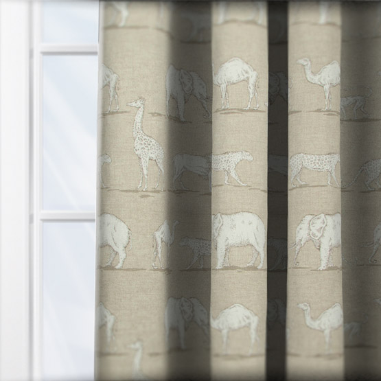iLiv Prairie Animals Linen curtain