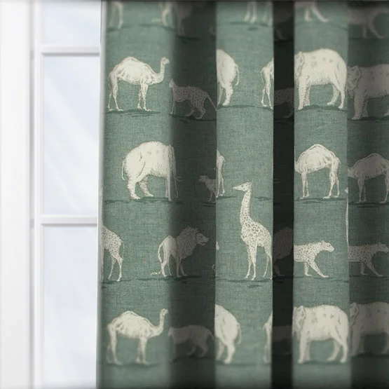 Prairie Animals Seagrass curtain