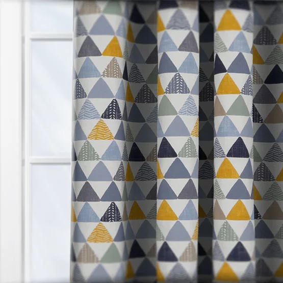 Pyramids Ochre curtain