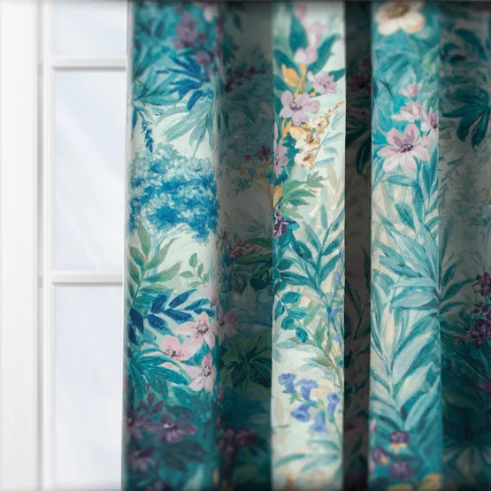 Rewilding Cornflower curtain