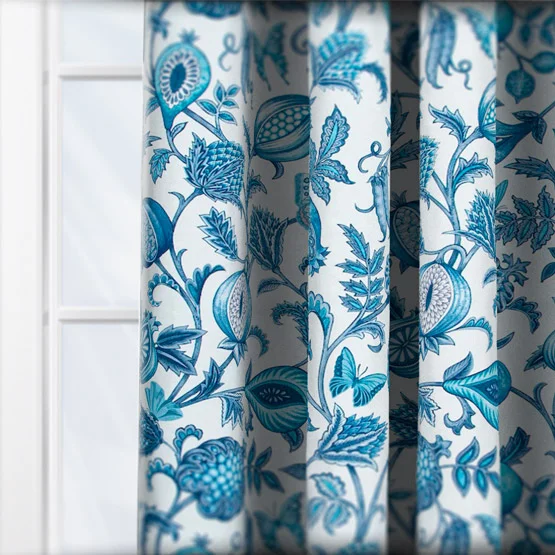 Saltillo Sapphire curtain