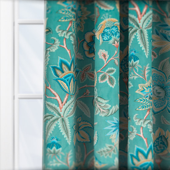 iLiv Sarita Velvet Malachite curtain