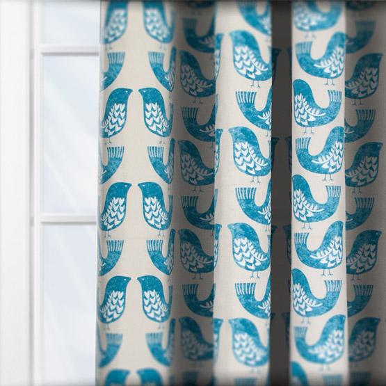 iLiv Scandi Birds Capri curtain