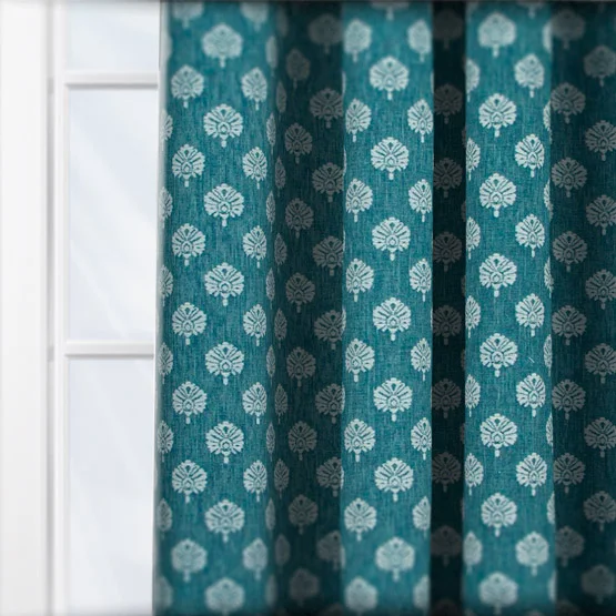 Segoa Teal curtain