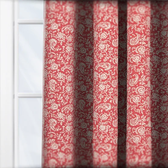 Shimla Carmine curtain