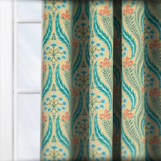 Verini Velvet Ochre curtain