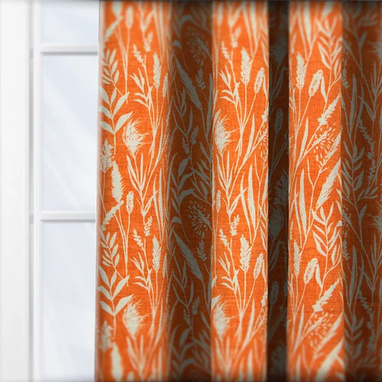 Wild Grasses Clementine curtain