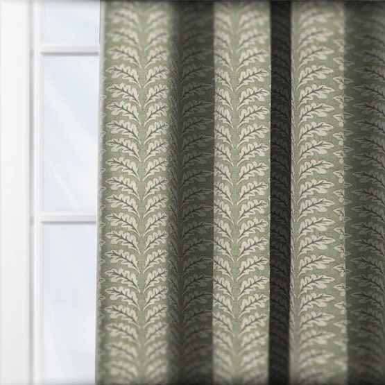 Woodcote Sage curtain