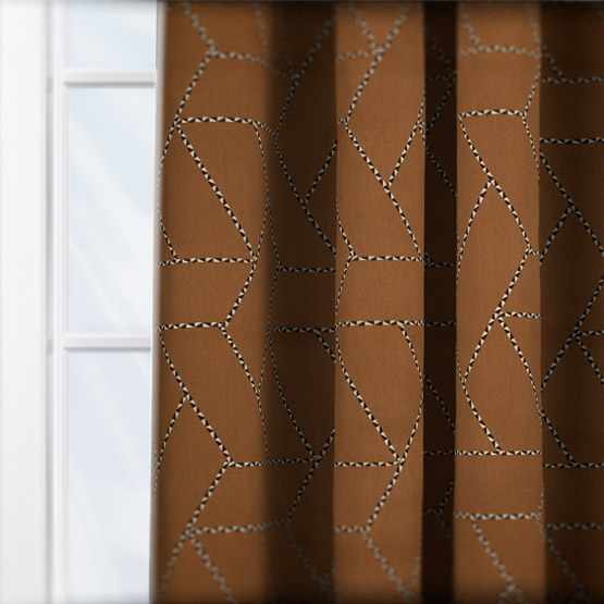 KAI Hades Cognac curtain