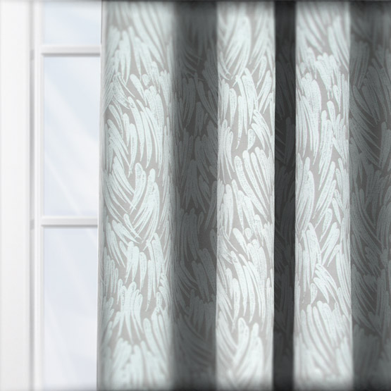 KAI Halo Pewter curtain