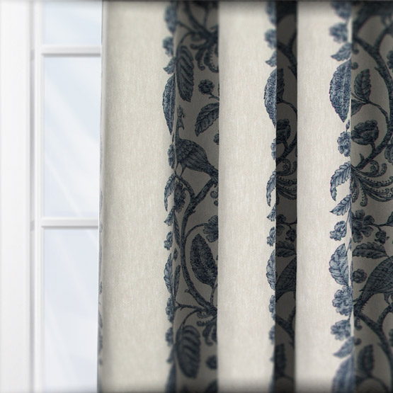 KAI Jacques Indigo curtain