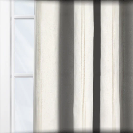 KAI Latham Oatmeal curtain