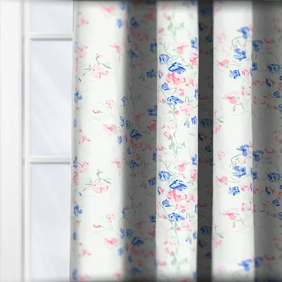 Laura Ashley Charlotte Coral Pink curtain