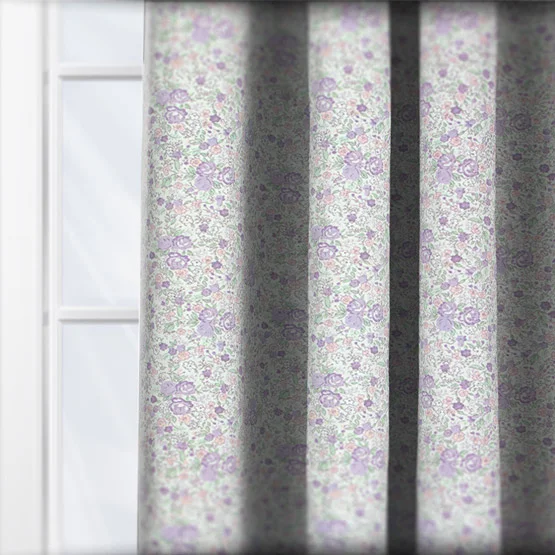 Laura Ashley Rowena Lavender curtain