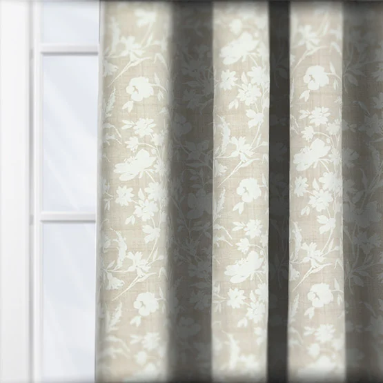 Laura Ashley Rye Dove Grey curtain