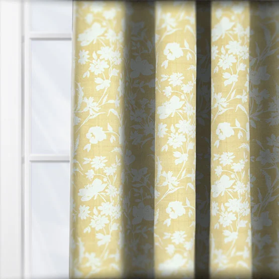 Laura Ashley Rye Gold curtain