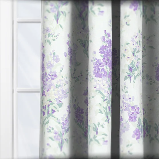Laura Ashley Stocks Lavender curtain