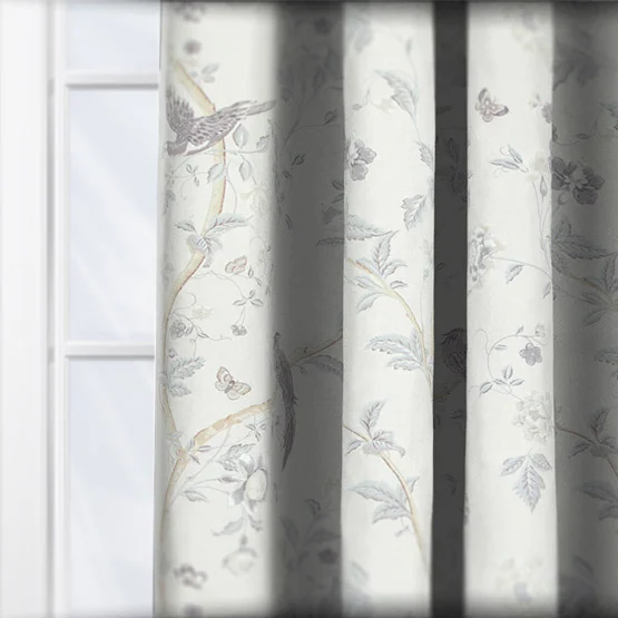 Laura Ashley Summer Place Dove Grey curtain