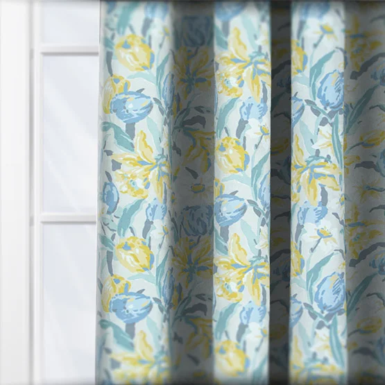 Laura Ashley Tulip Gold curtain