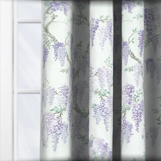 Laura Ashley Wisteria Lavender curtain