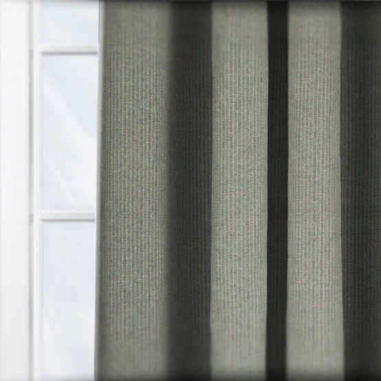 MOON Abraham Aqua Rust curtain
