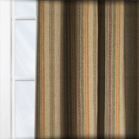 MOON Blenheim Natural Olive curtain