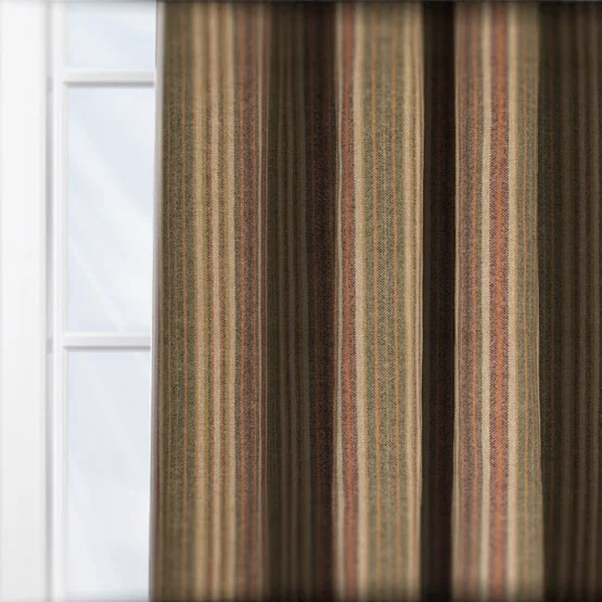 MOON Burleigh Olive curtain