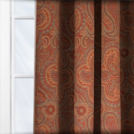 MOON Mac Burnt Orange curtain