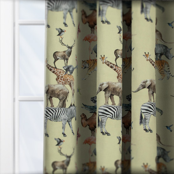 Prestigious Textiles Animal Kingdom Candyfloss curtain