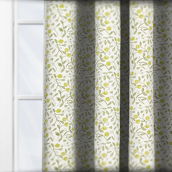 Barbara Cucumber curtain