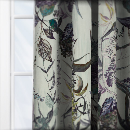 Prestigious Textiles Botanist Evergreen curtain