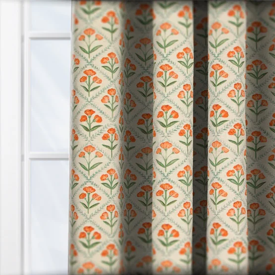Chatsworth Ginger curtain