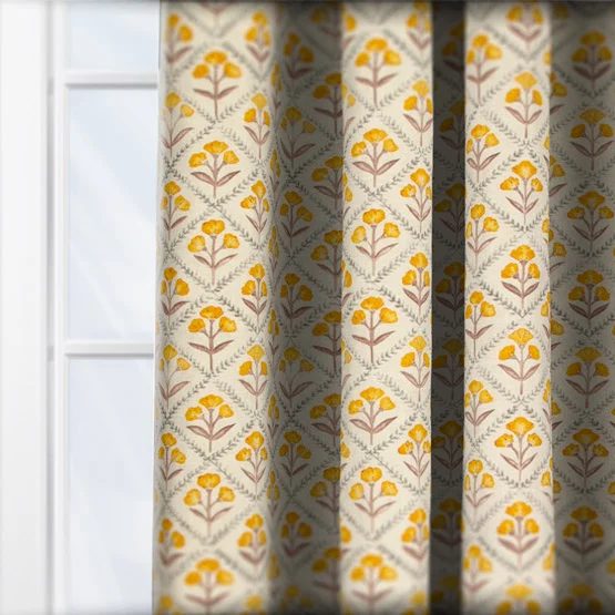 Chatsworth Honey curtain