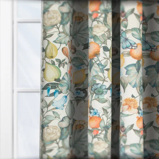 Clemence Chambray curtain