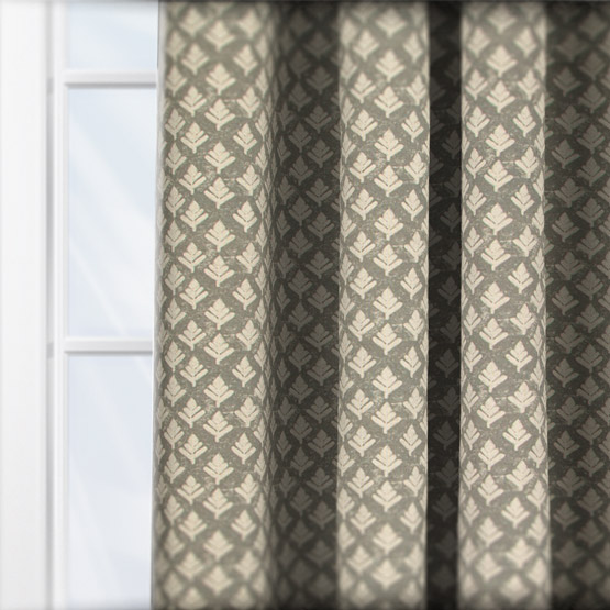 Prestigious Textiles Elsham Slate curtain
