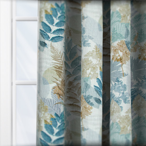 Prestigious Textiles Forest Indigo curtain