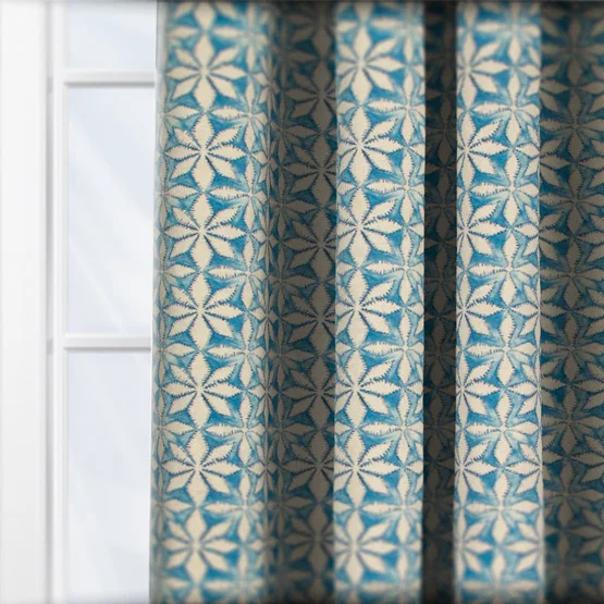 Haddon Cornflower curtain