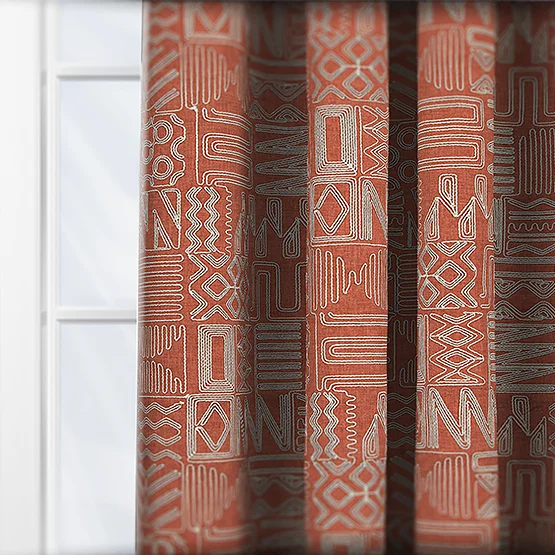 Imara Cinnabar curtain