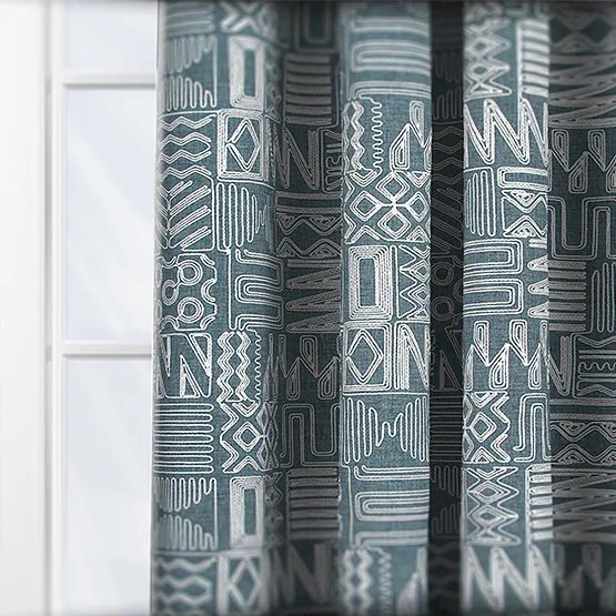 Imara Indigo curtain
