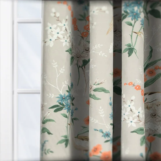 Jade Umber curtain