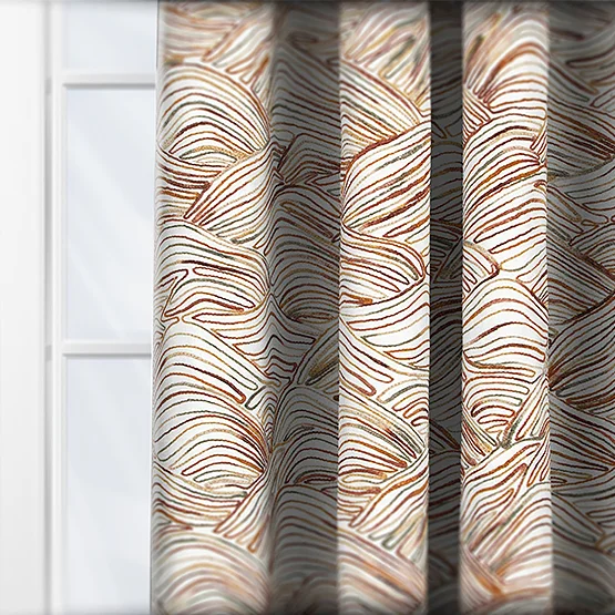 Liyana Cinnabar curtain